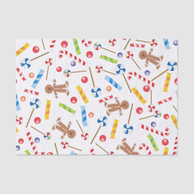 Stunning Christmas Tissue Paper (Front)