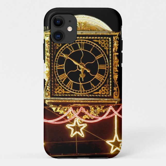 Stunning Clock at Xmas Case-Mate iPhone Case (Back)