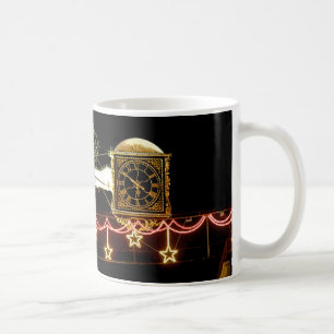 Stunning Clock at Xmas Coffee Mug