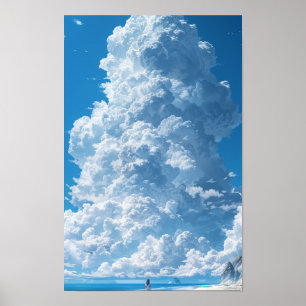 Stunning Contrast in Landscapes - Large Height Dif Poster
