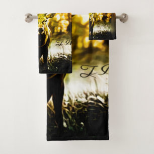 Stunning Deer 01 Bath Towel Set