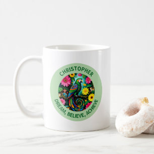 Stunning Fairy Parrot Bird Coffee Mug