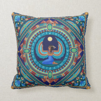 Stunning Goddess Isis cushion by Soozie Wray