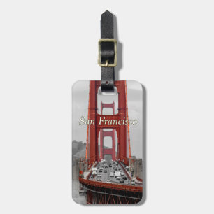 STUNNING! GOLDEN GATE BRIDGE CALIFORNIA USA LUGGAGE TAG