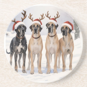 Stunning Great Dane Coaster