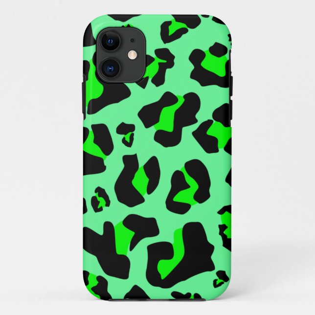 Stunning Green Leopard Print - iPhone 5 Case (Back)