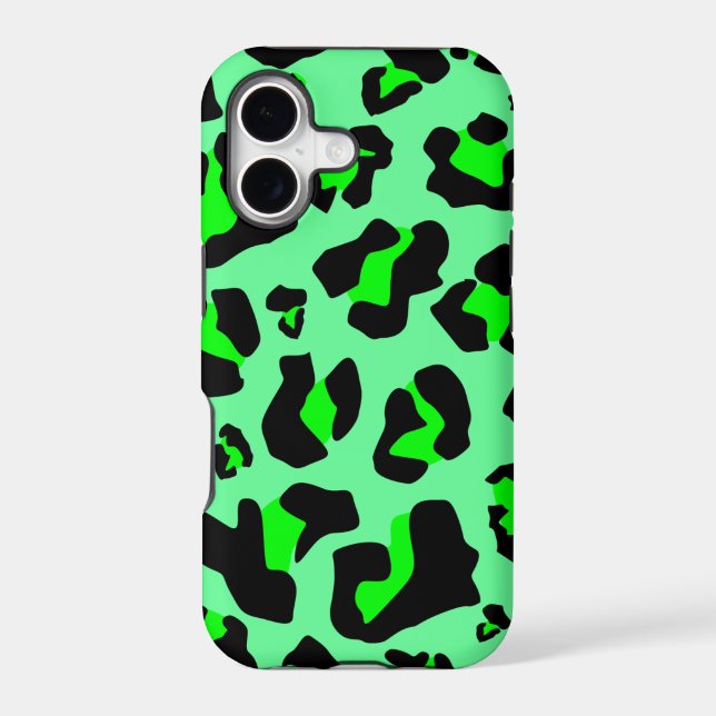 Stunning Green Leopard Print - iPhone 5 Case (Back)