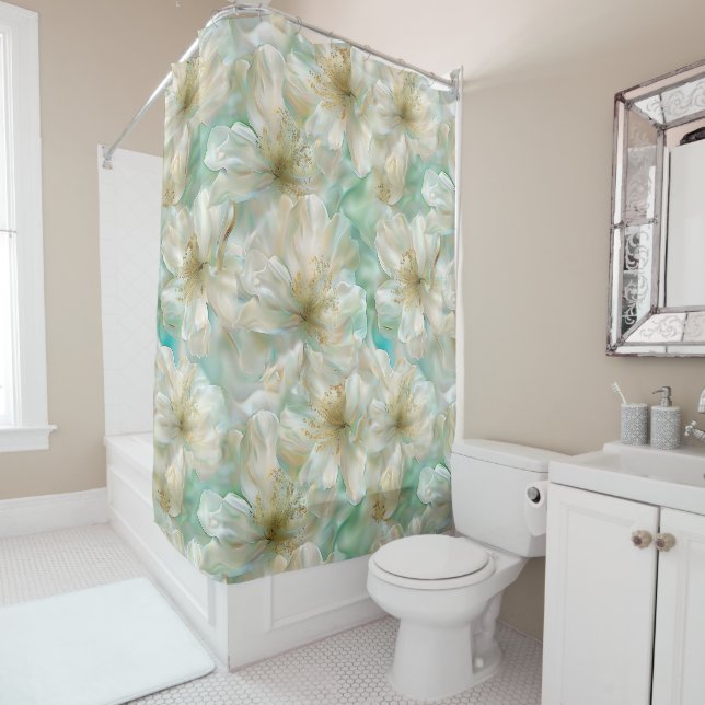 Stunning Green Luxury Pearl Floral (In Situ)