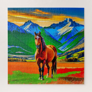 Stunning horse jigsaw puzzle