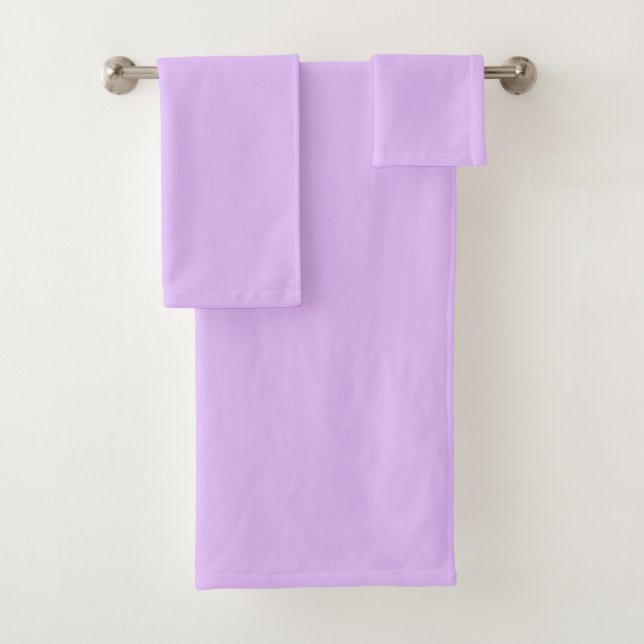 Stunning Lavender Spice 3 Piece Bath Towel Set (Insitu)