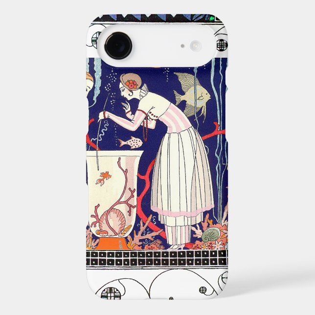 STUNNING LITTLE FISH ,ART DECO BEAUTY FASHION (Back)