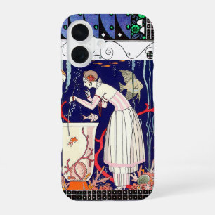 STUNNING LITTLE FISH ,ART DECO BEAUTY FASHION iPhone 16 CASE