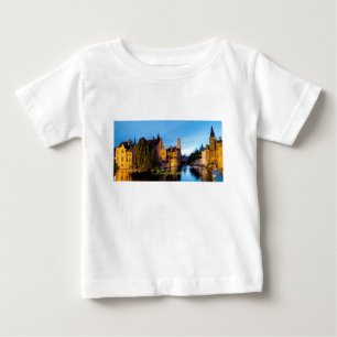 Stunning! Medieval Bruges Belgium - Pro Photo Baby T-Shirt