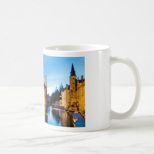 Stunning! Medieval Bruges Belgium - Pro Photo Coffee Mug (Right)