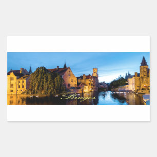 Stunning! Medieval Bruges - Pro Photo Sticker