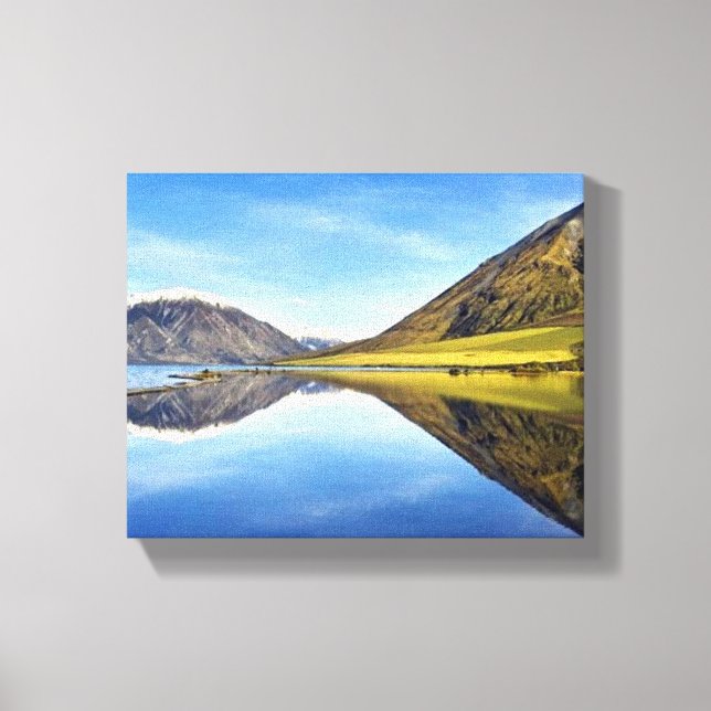 Stunning Mountain Landscape Wall Art (Front)