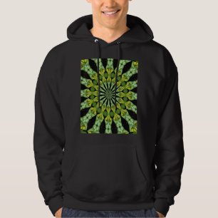 Stunning Multicolored Symmetrical Pattern Citrus T Hoodie