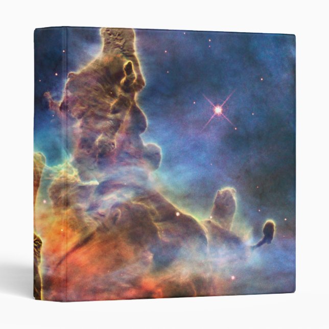 Stunning Nebula Space Astronomy Science Photo Binder (Front/Spine)