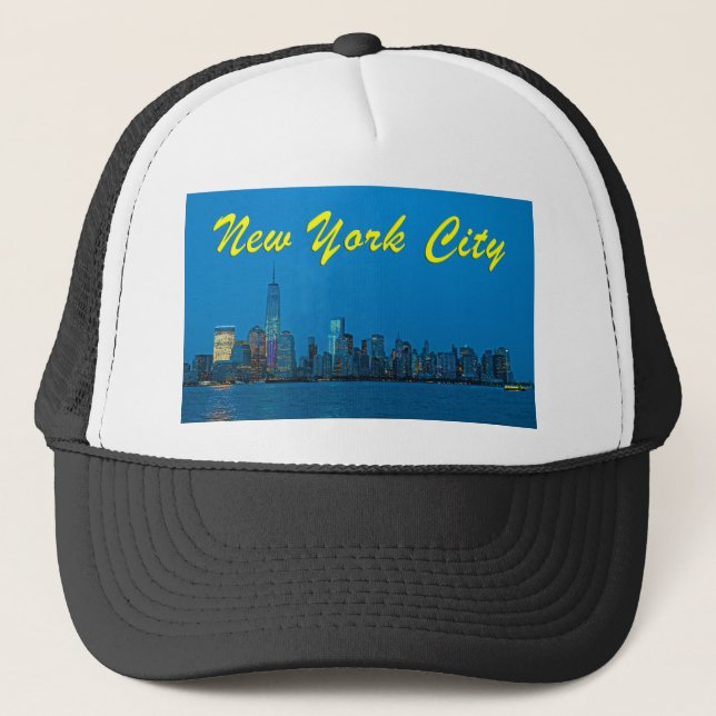 Stunning new New York Skyline Trucker Hat (Front)