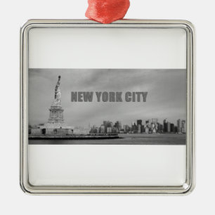 Stunning New York City Metal Ornament