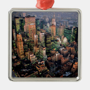 Stunning! New York City USA Metal Ornament