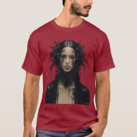 Stunning Noir Femme Abstract Art 