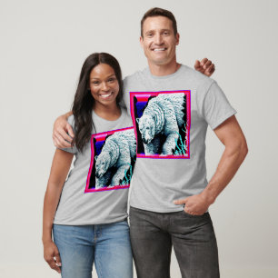 Stunning Painting of a Polar Bear. Buy Now T-Shirt