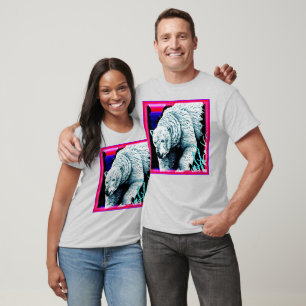 Stunning Painting of a Polar Bear. Buy Now T-Shirt
