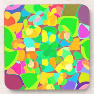Stunning Patterns Colours Art. Buy Now Coaster