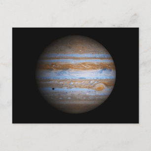 Stunning Photo of the Planet Jupiter Postcard