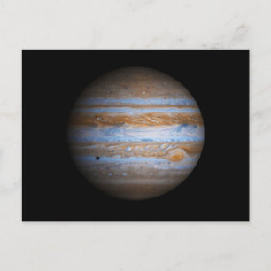 Stunning Photo of the Planet Jupiter Postcard