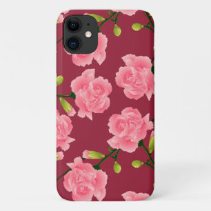 Stunning Pink Carnation iPhone 11 Case