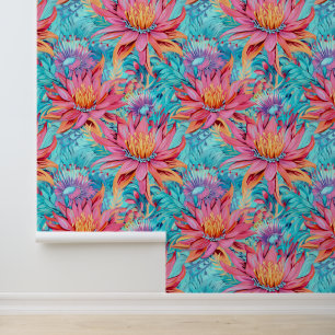 Stunning pink flowers wallpaper