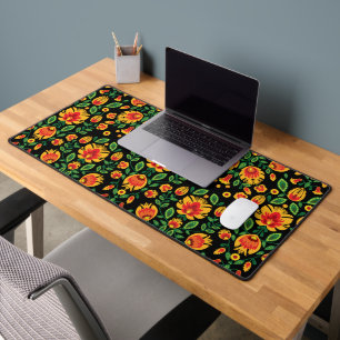 💛🧡❤️Stunning polish Folk Wycinanki Desk Mat