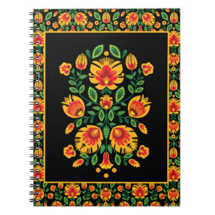 💛🧡❤️Stunning polish Folk Wycinanki  Notebook