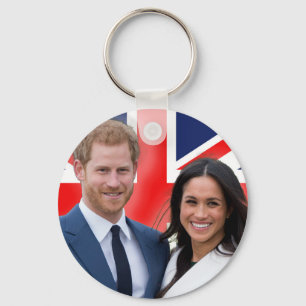 Stunning! Prince Harry and Meghan Markle Keychain
