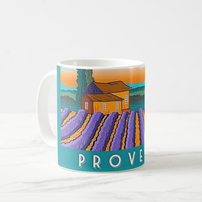 Stunning Provence France Mug (Front Left)