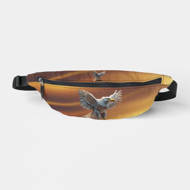 "Stunning Regal Eagle Art" Fanny Pack (Front)