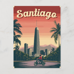 Stunning Santiago, Chile  Postcard