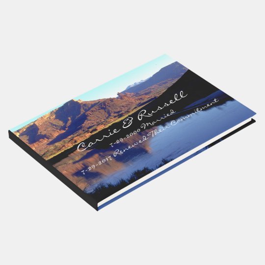 Stunning Scenic Vow Renewal Guest Book