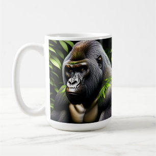 Stunning Silver Back Gorilla - Jungle King Coffee Mug
