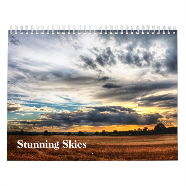 Stunning Skies Calendar (Cover)