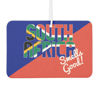 Stunning South Africa Flag Air Freshener