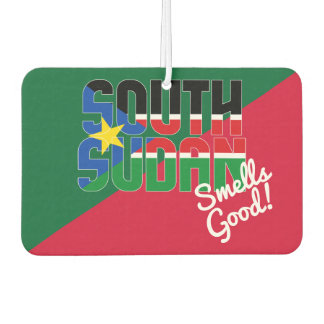 Stunning South Sudan Flag Air Freshener