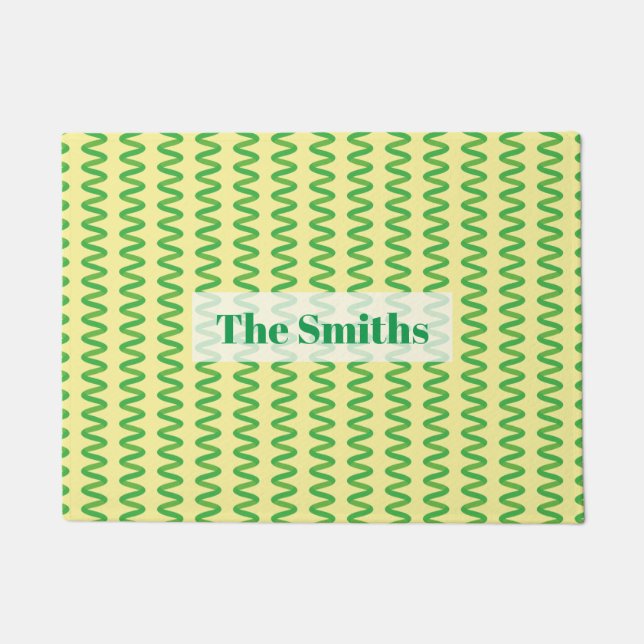 Stunning Spirulina  Doormat (Front)