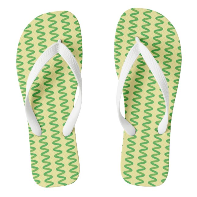 Stunning Spirulina Flip Flops (Footbed)