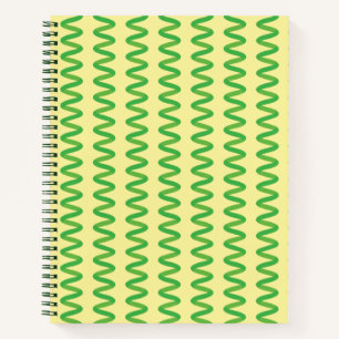 Stunning Spirulina Notebook