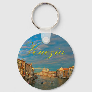 Stunning! Venezia Grand Canal Venice - Pro Photo Keychain
