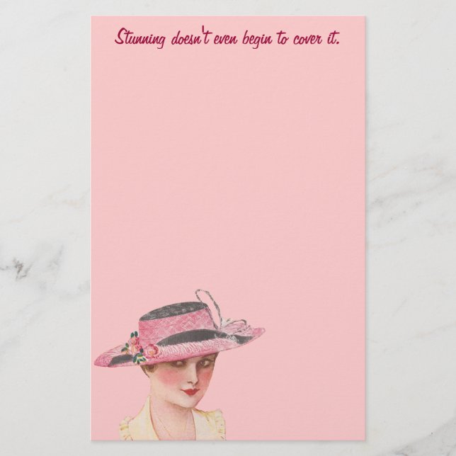 Stunning Vintage Stationery (Front)