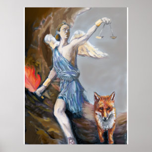 "Stunning Watercolor Paintings of the Nemesis Poster